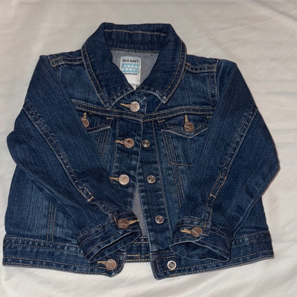 Old Navy Indigo Denim Jacket - Picture 2 of 2